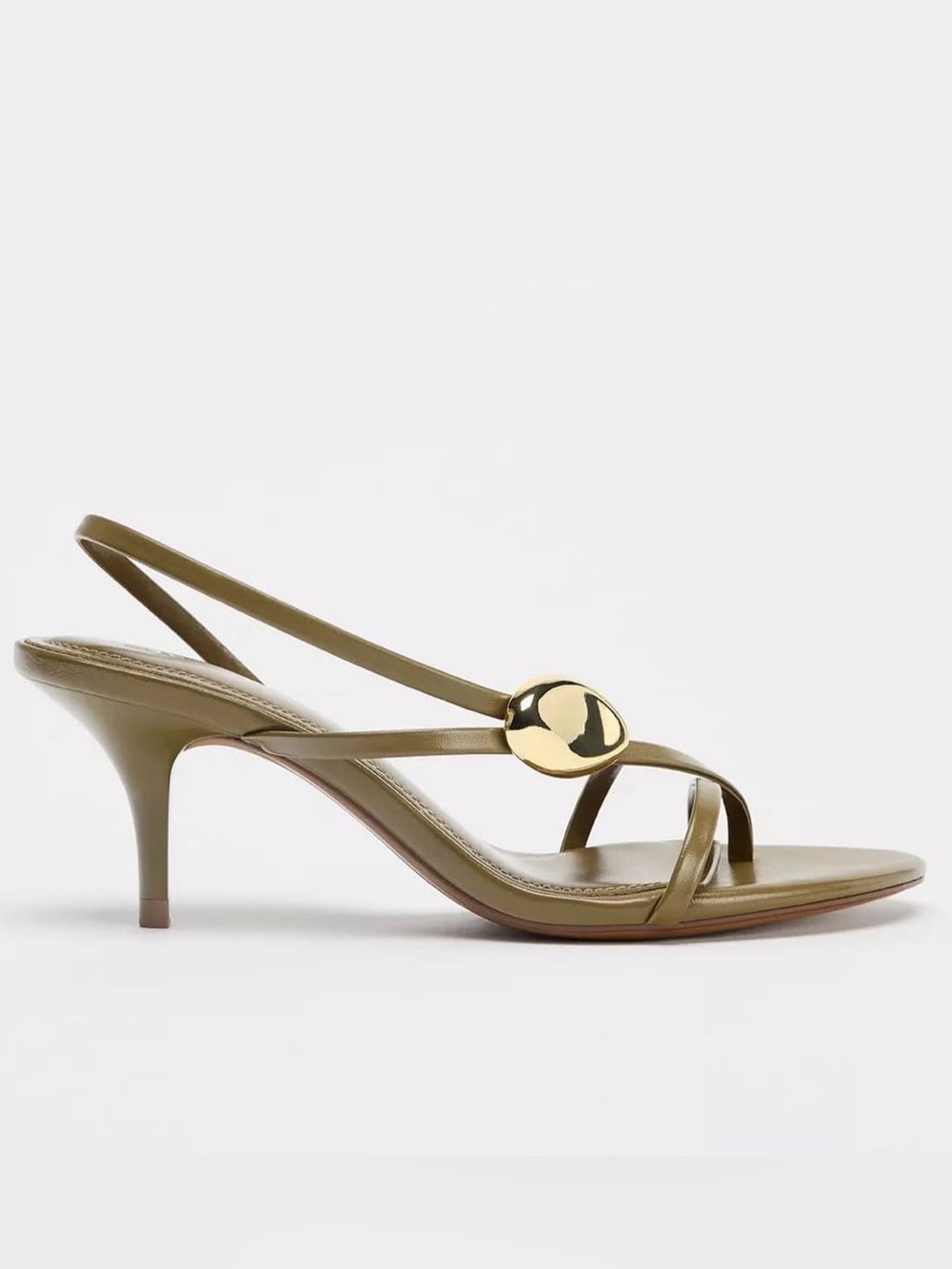 Zara Hardware Detail Heels